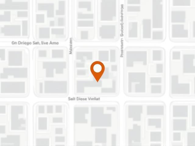 Static map image showing DingUSA Mobile Repair Solutions at 4827 Elmwood Avenue, Suite 210, San Diego