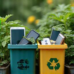 Eco-friendly electronics recycling concept